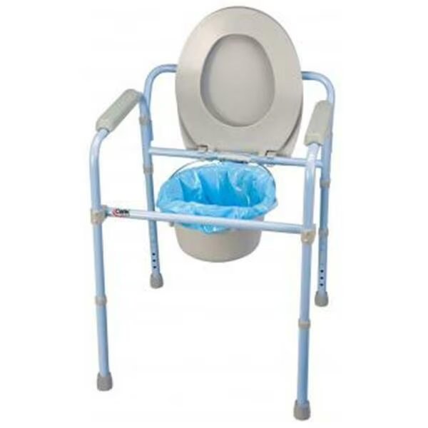 Deluxe Folding Commode, Carex Health Brands, Mfr#: B34100